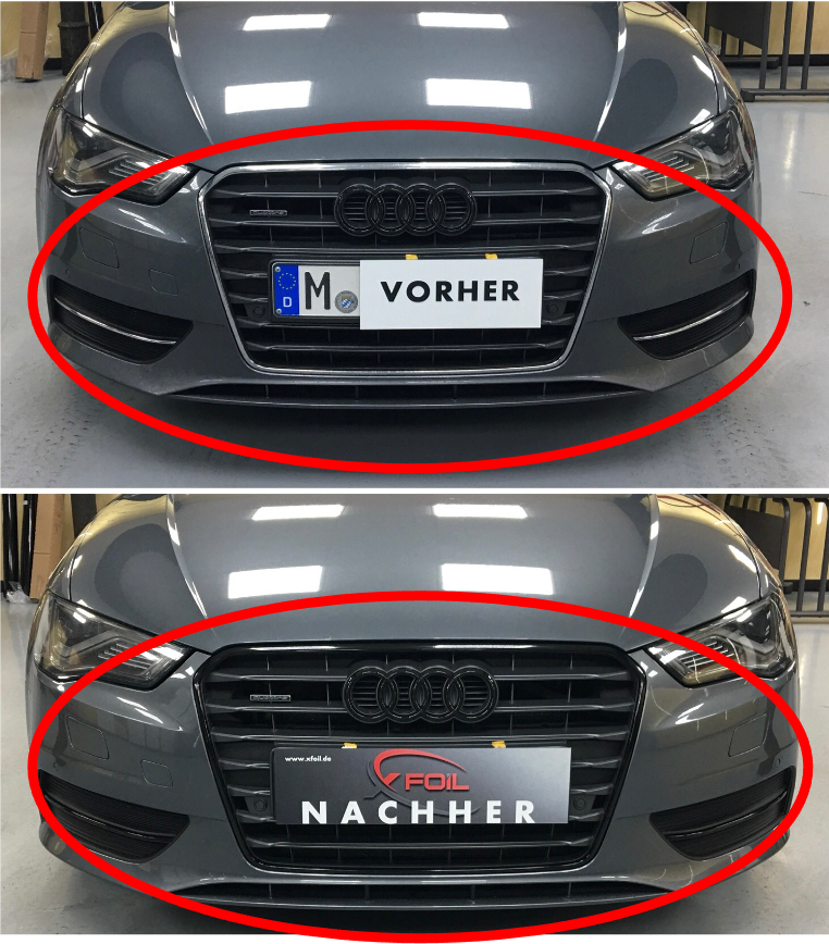 Chrome Delete / Chromleistenfolierung